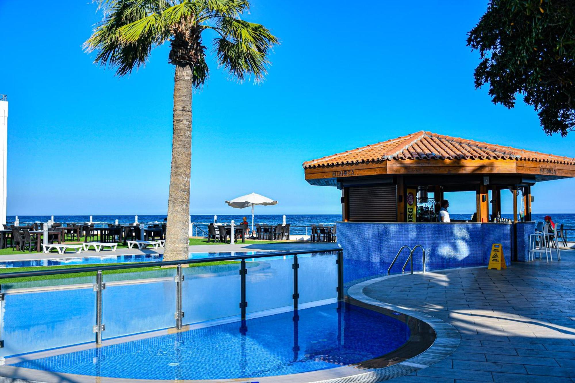 Mimoza Beach Hotel Agios Sergios Luaran gambar