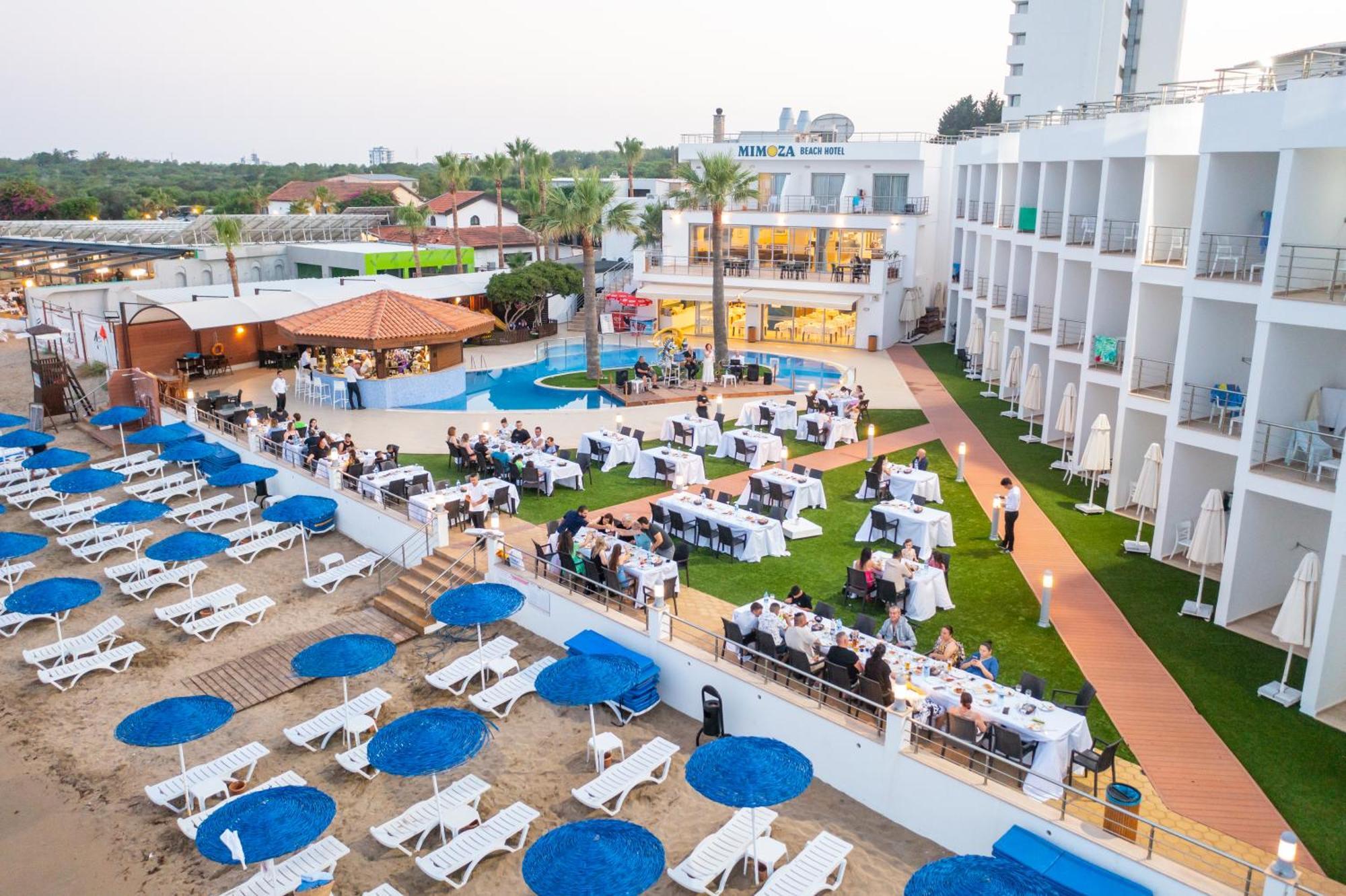 Mimoza Beach Hotel Agios Sergios Luaran gambar