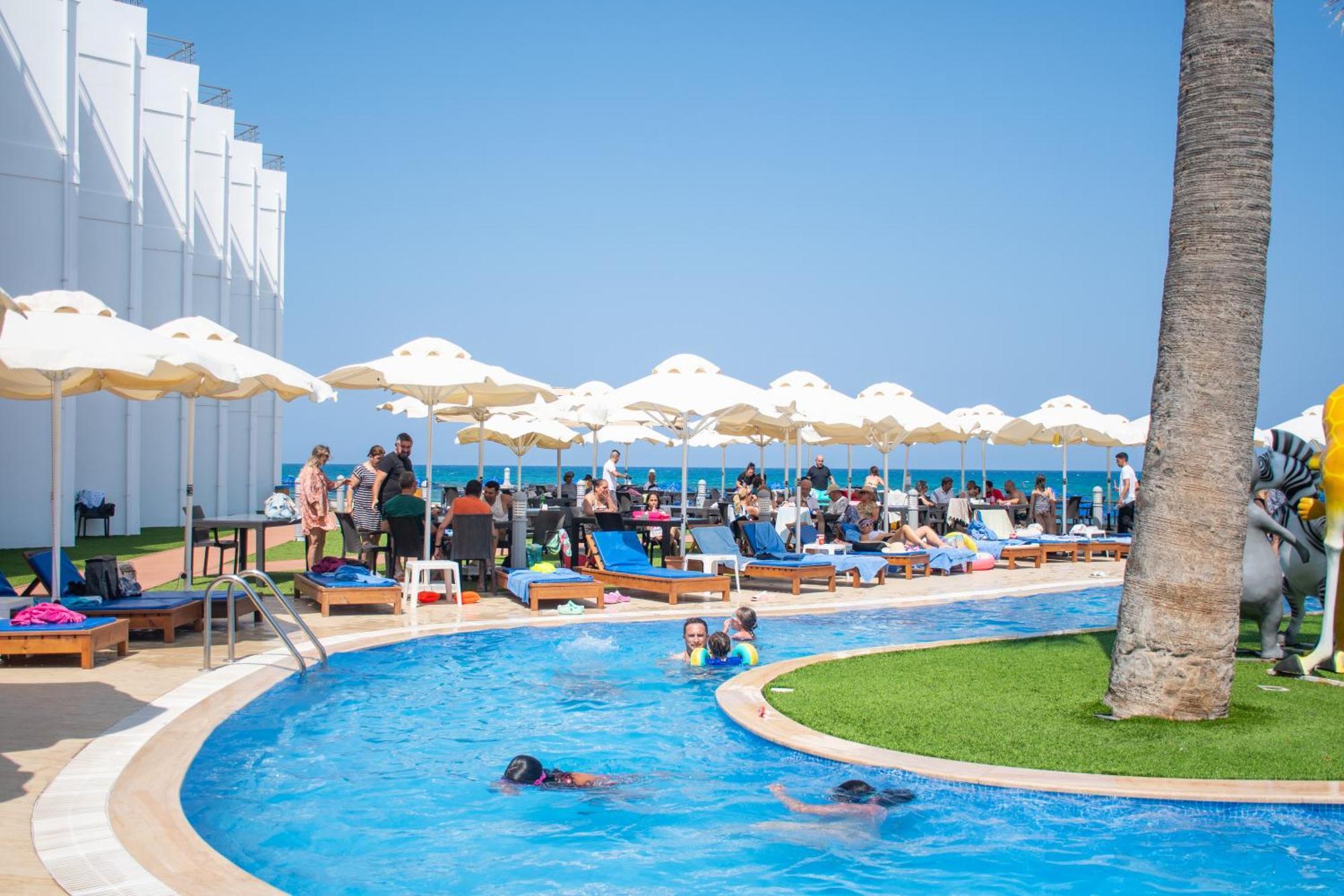 Mimoza Beach Hotel Agios Sergios Luaran gambar