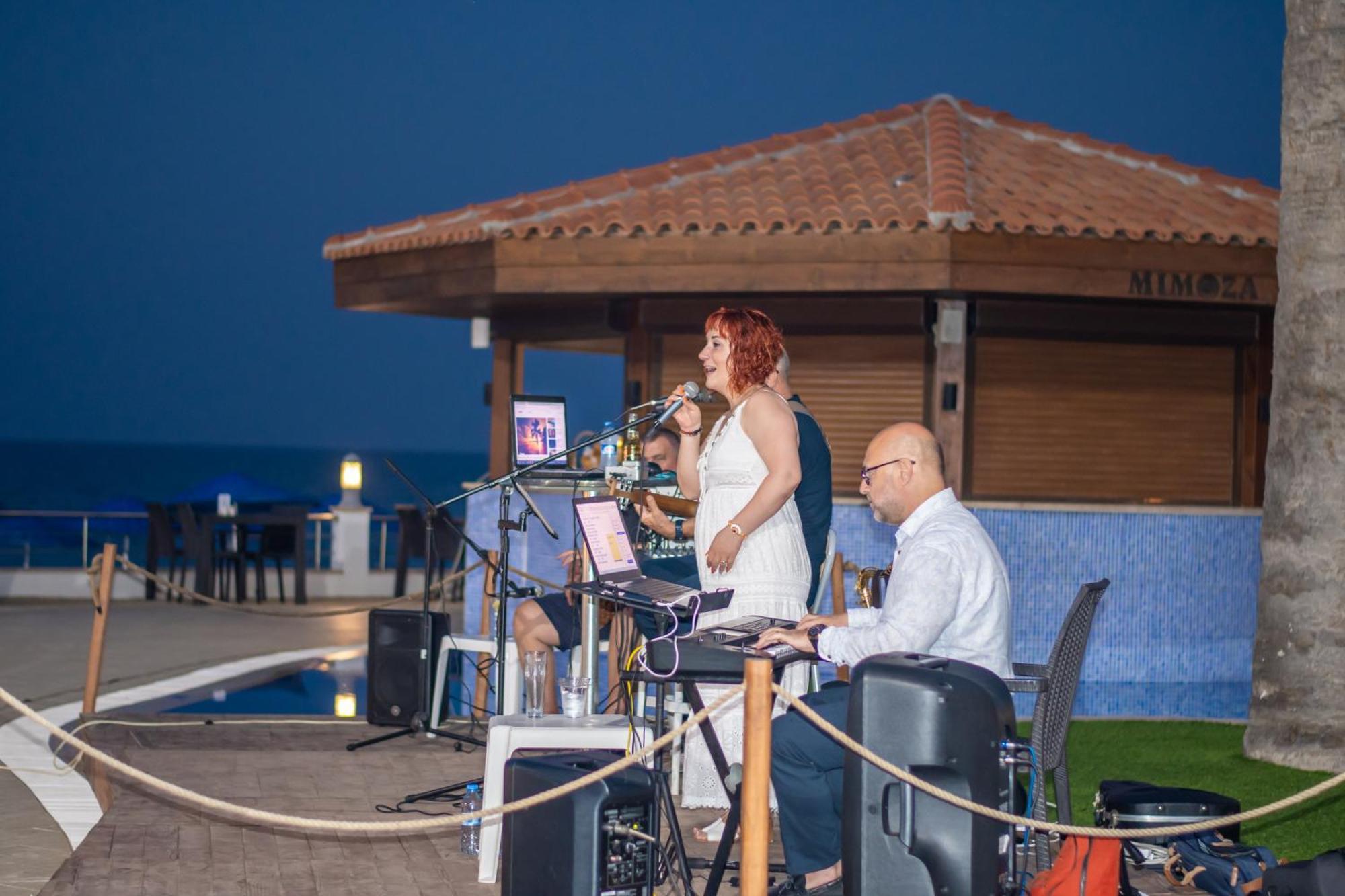 Mimoza Beach Hotel Agios Sergios Luaran gambar