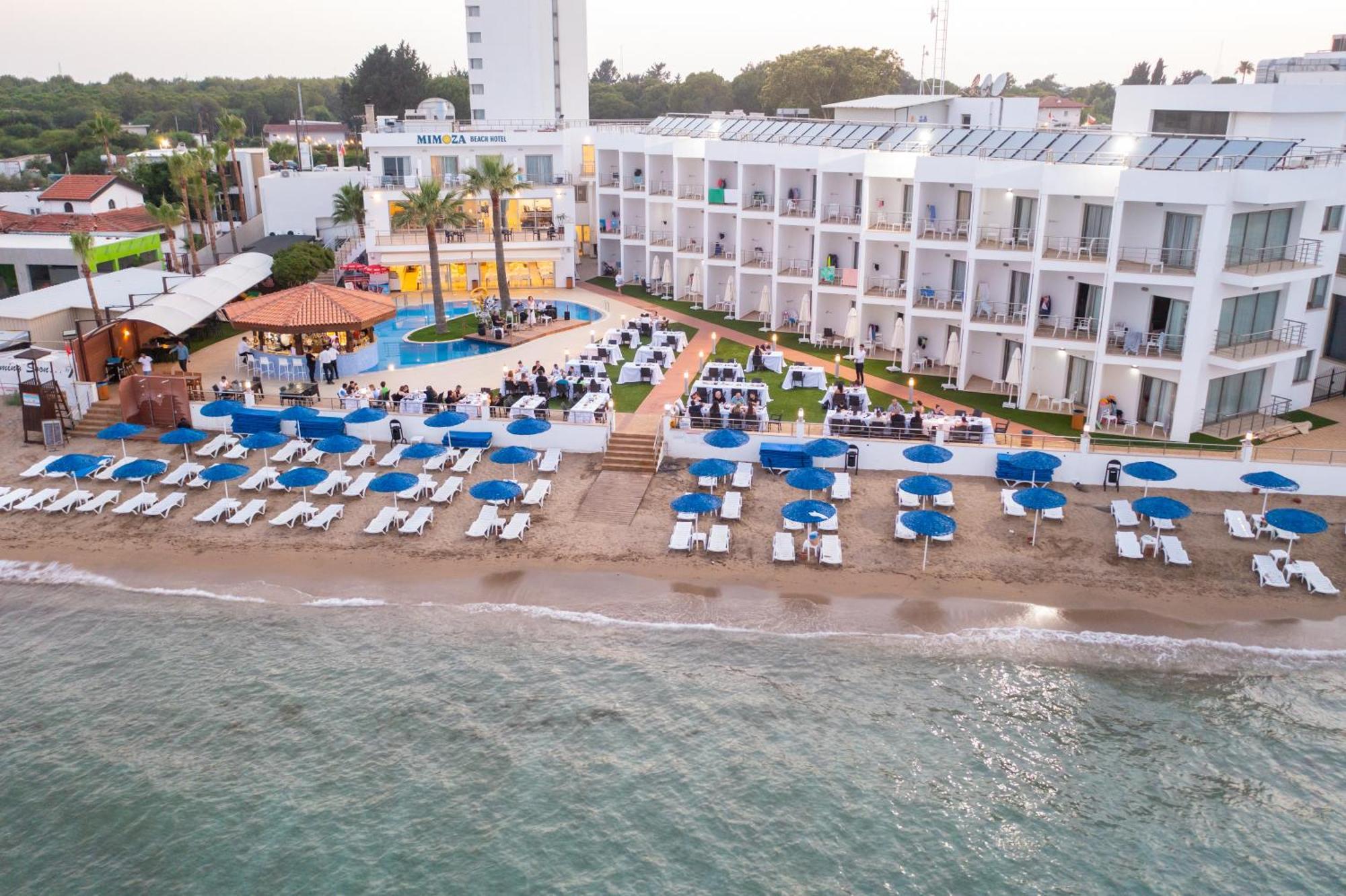 Mimoza Beach Hotel Agios Sergios Luaran gambar