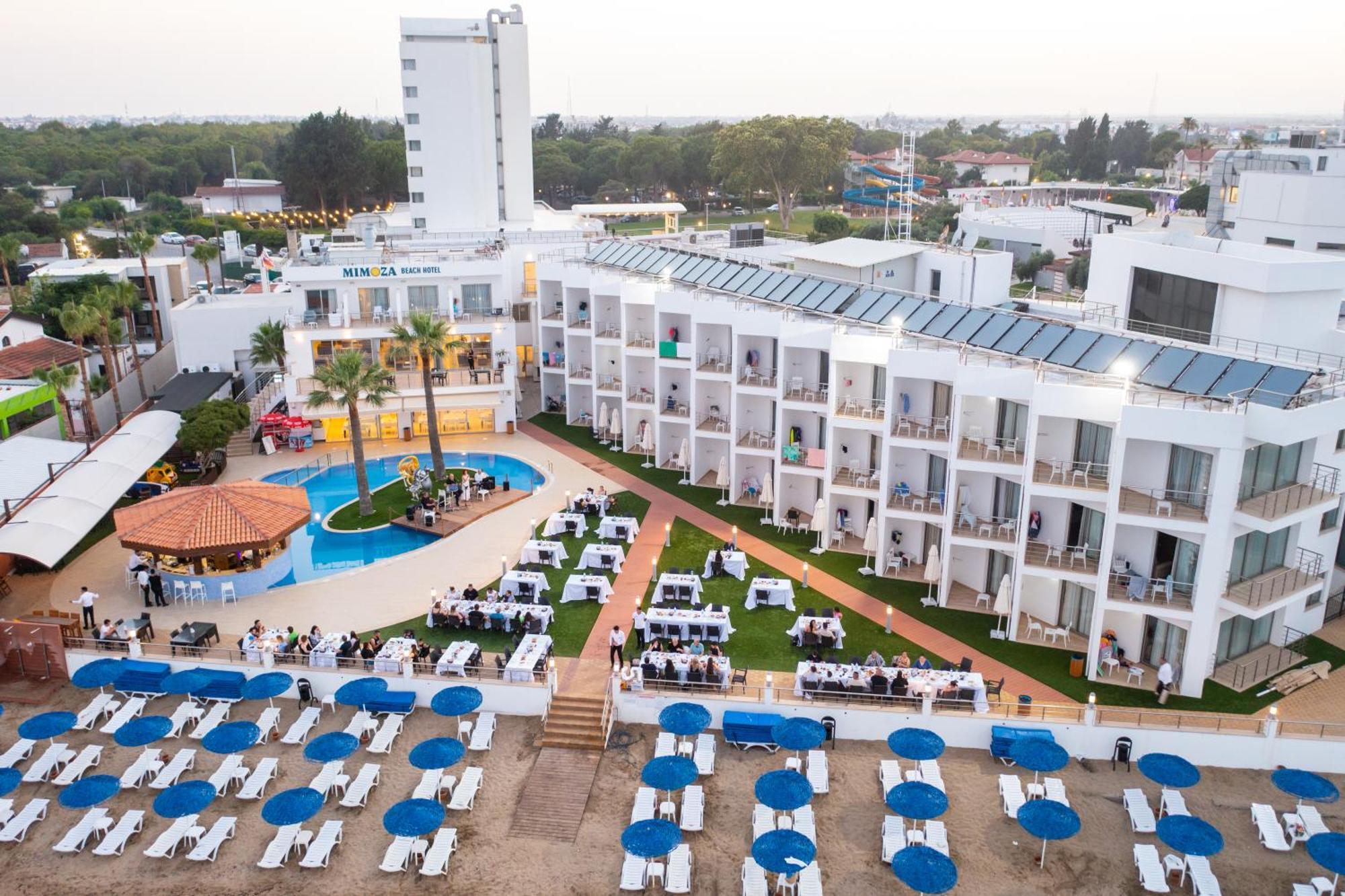 Mimoza Beach Hotel Agios Sergios Luaran gambar