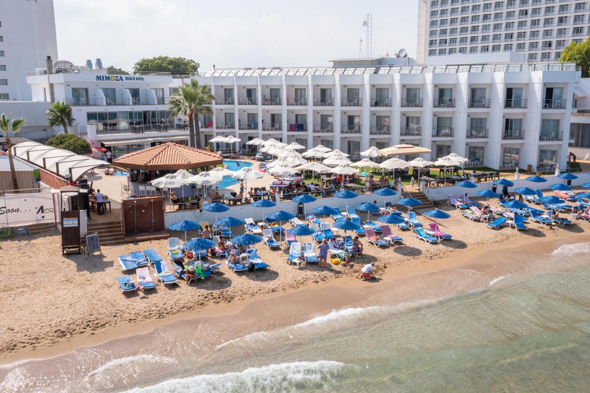 Mimoza Beach Hotel Agios Sergios Luaran gambar