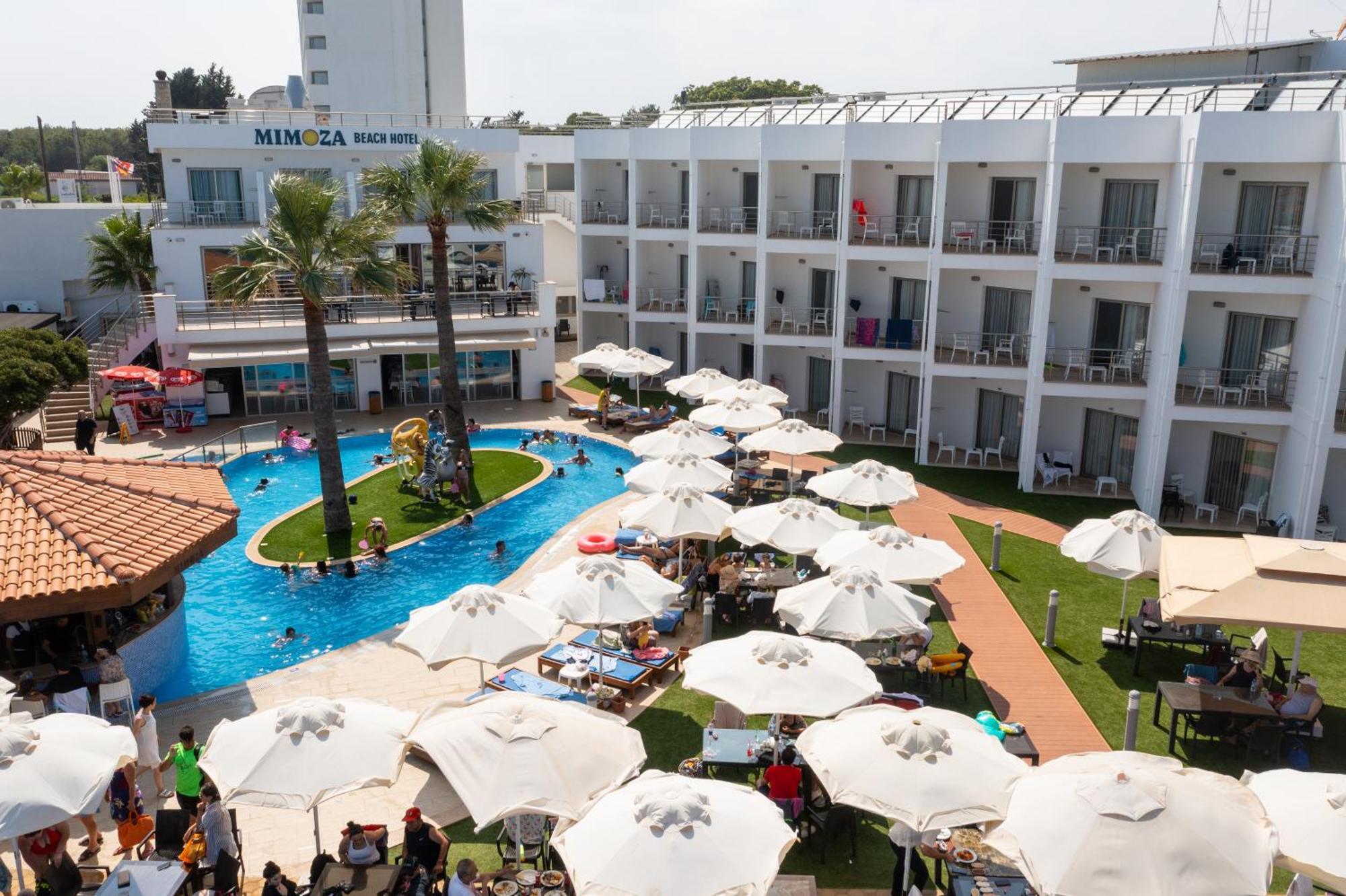 Mimoza Beach Hotel Agios Sergios Luaran gambar