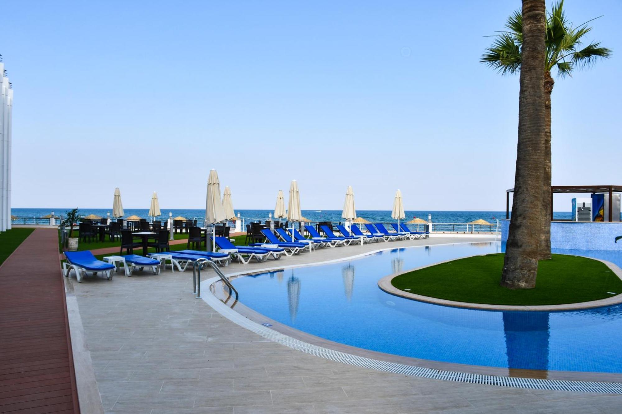 Mimoza Beach Hotel Agios Sergios Luaran gambar