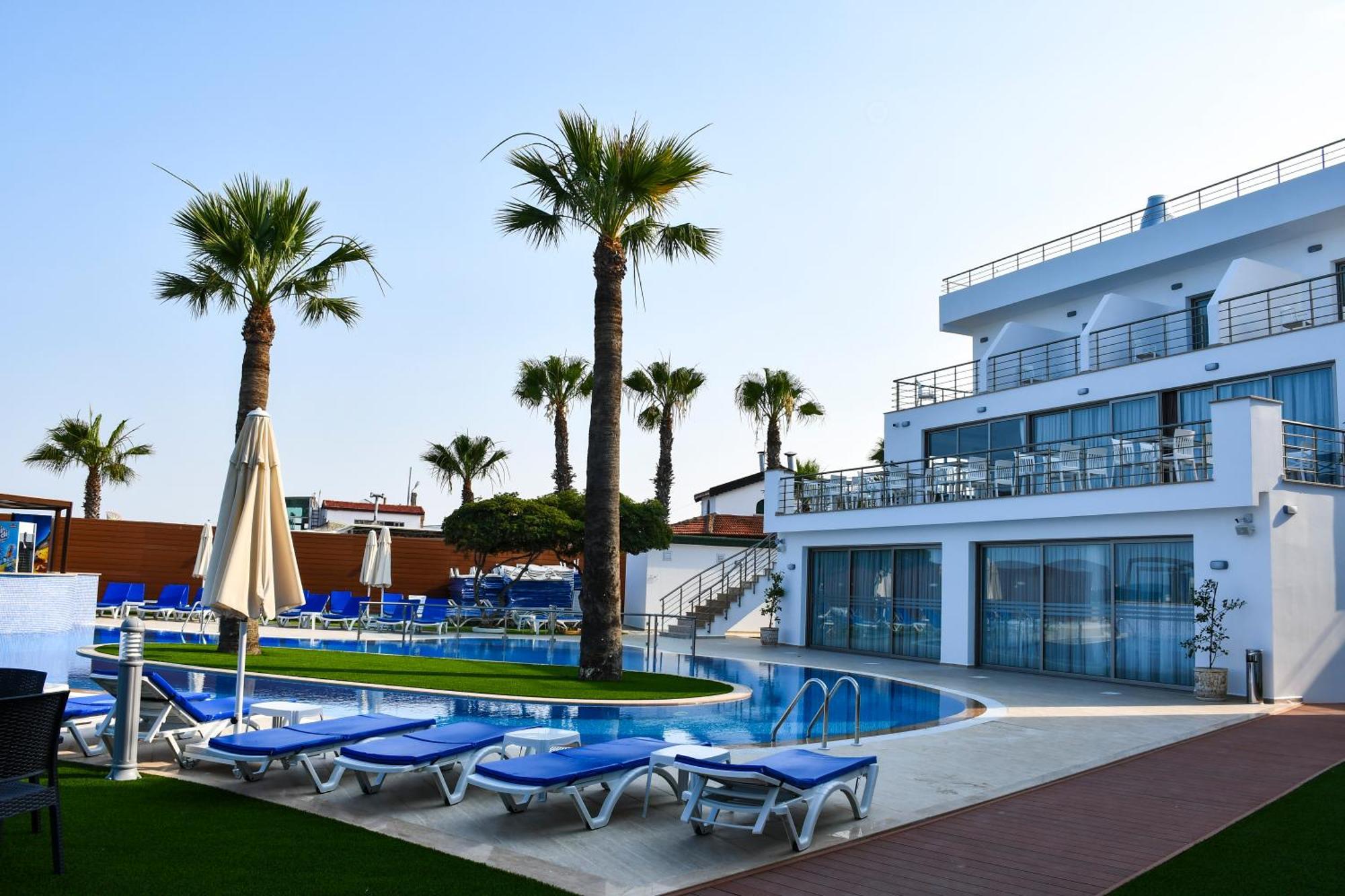 Mimoza Beach Hotel Agios Sergios Luaran gambar