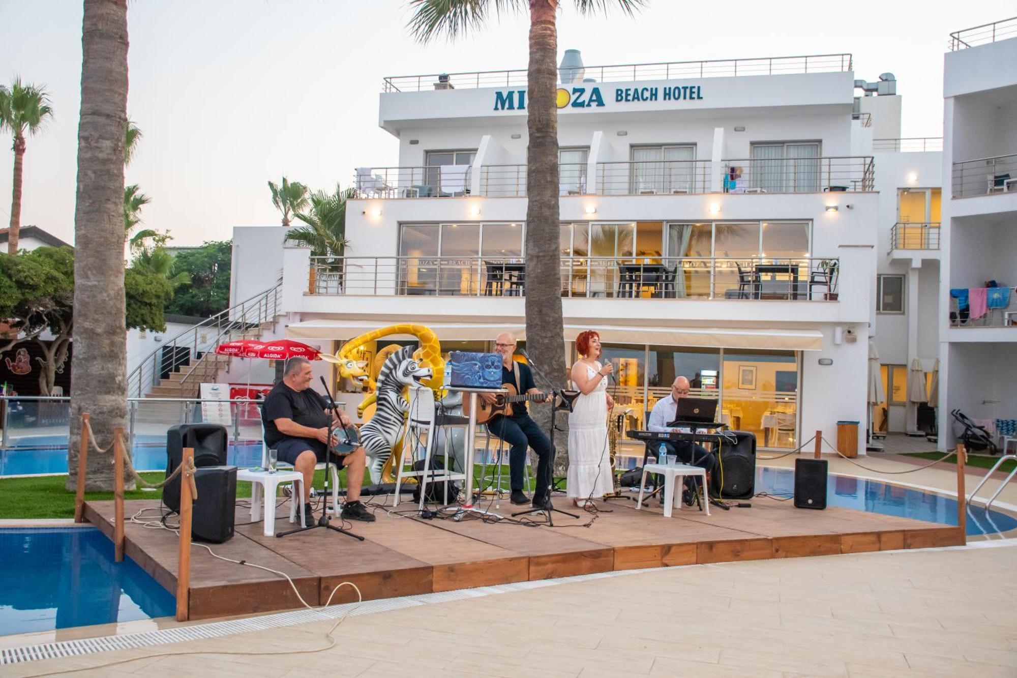 Mimoza Beach Hotel Agios Sergios Luaran gambar